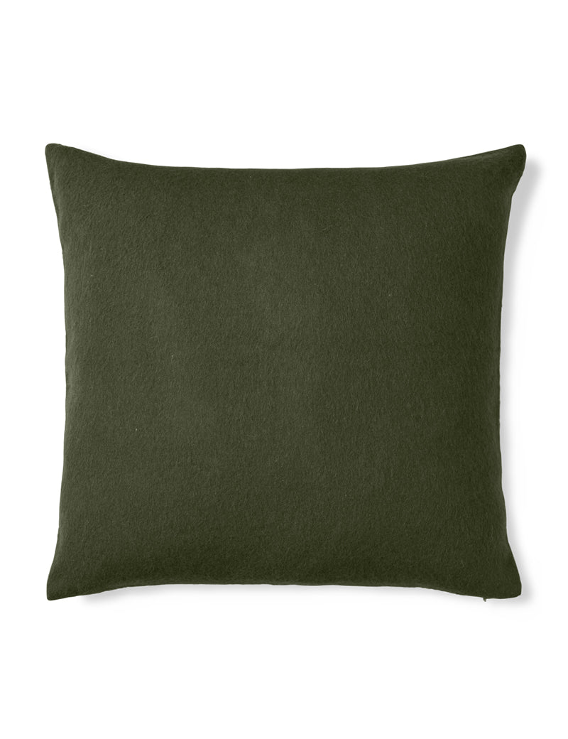 Elvang Denmark Classic cushion cover 50x50 cm Cushion Bottle green