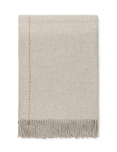 Elvang Denmark Écru highland throw Throw Beige