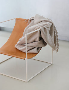 Elvang Denmark Écru highland throw Throw Beige