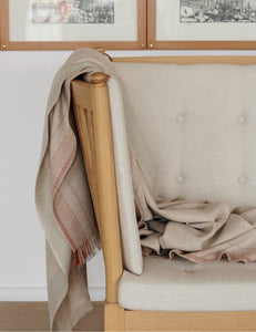 Elvang Denmark Écru throw Throw Beige