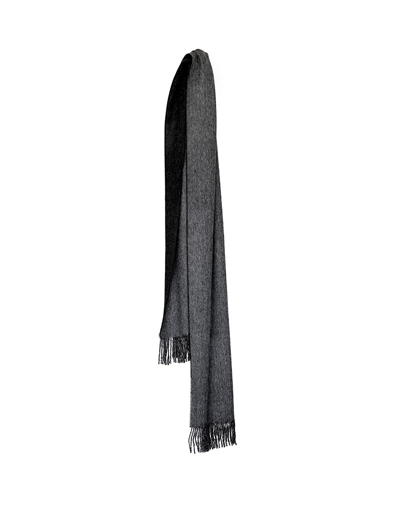 Elvang Denmark His and Her scarf Scarf Grey/black
