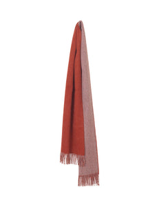 Elvang Denmark His and Her scarf Scarf Rusty red/light grey