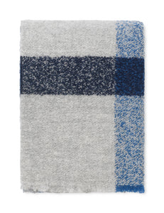 Elvang Denmark Lava throw Throw Grey/cobolt blue/dark blue