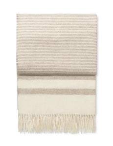 Elvang Denmark River throw Throw Ivory/beige