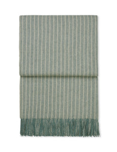 Elvang Denmark Stripes throw Throw Green