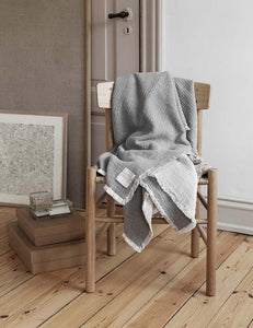 Elvang Denmark Thyme throw Throw Grey