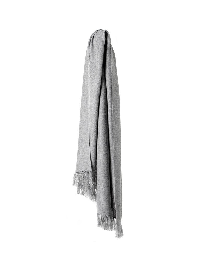 Elvang Denmark Traveller scarf Scarf Light grey/ivory