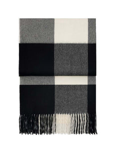 Elvang Denmark Whisper throw Throw Black/cream