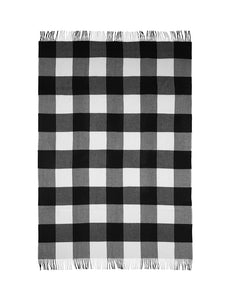 Elvang Denmark Whisper throw Throw Black/cream