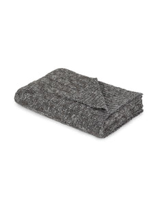 Elvang Denmark Cable throw Throw Grey/black