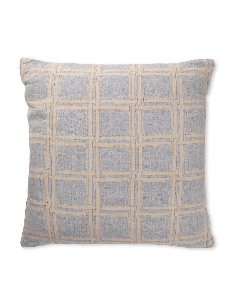 Elvang Denmark Dahlia cushion cover 50x50 cm Cushion Crown blue