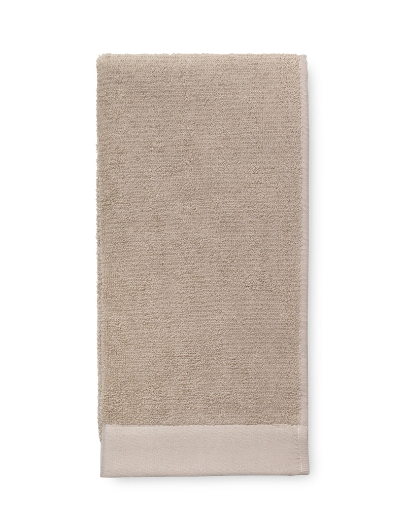 Elvang Denmark Elegance hand towel 50x70 cm Terry towels Beige