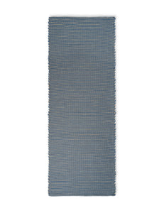 Elvang Denmark Hazelnut rug 60x180cm Floor runner Indigo blue