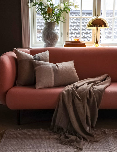 Elvang Denmark Manhattan cushion cover 40x60 cm Cushion Beige