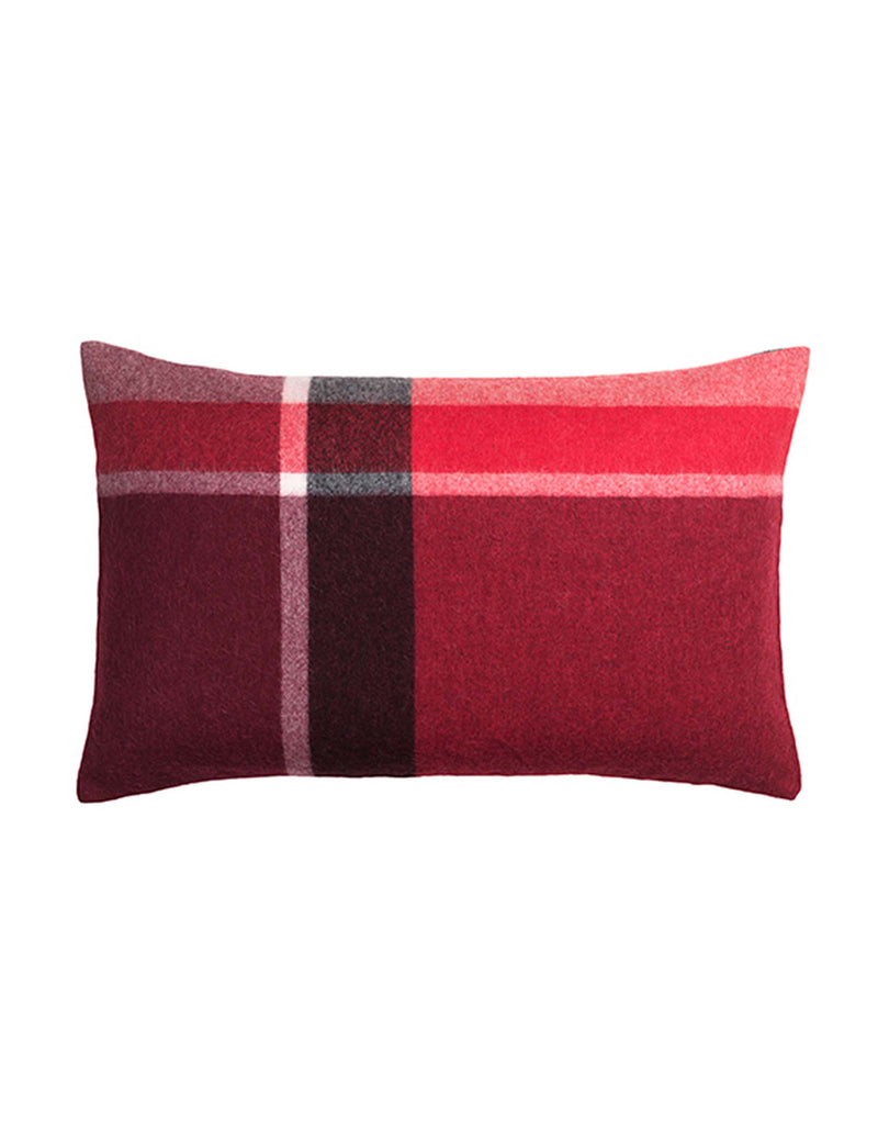 Elvang Denmark Manhattan cushion cover 40x60 cm Cushion Bordeaux/red