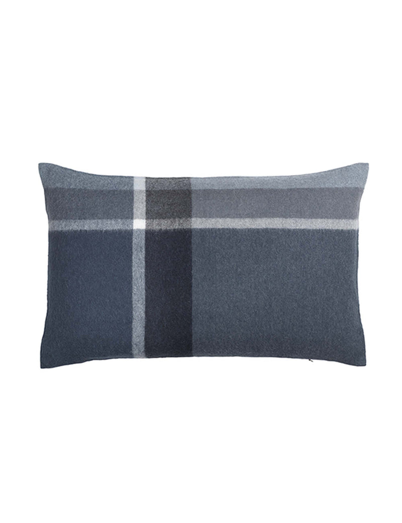 Elvang Denmark Manhattan cushion cover 40x60 cm Cushion Dark blue/asphalt