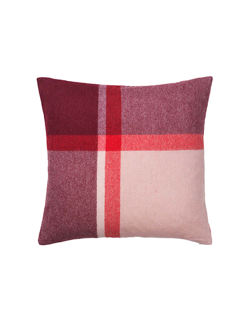 Elvang Denmark Manhattan cushion cover 50x50 cm Cushion Bordeaux/red