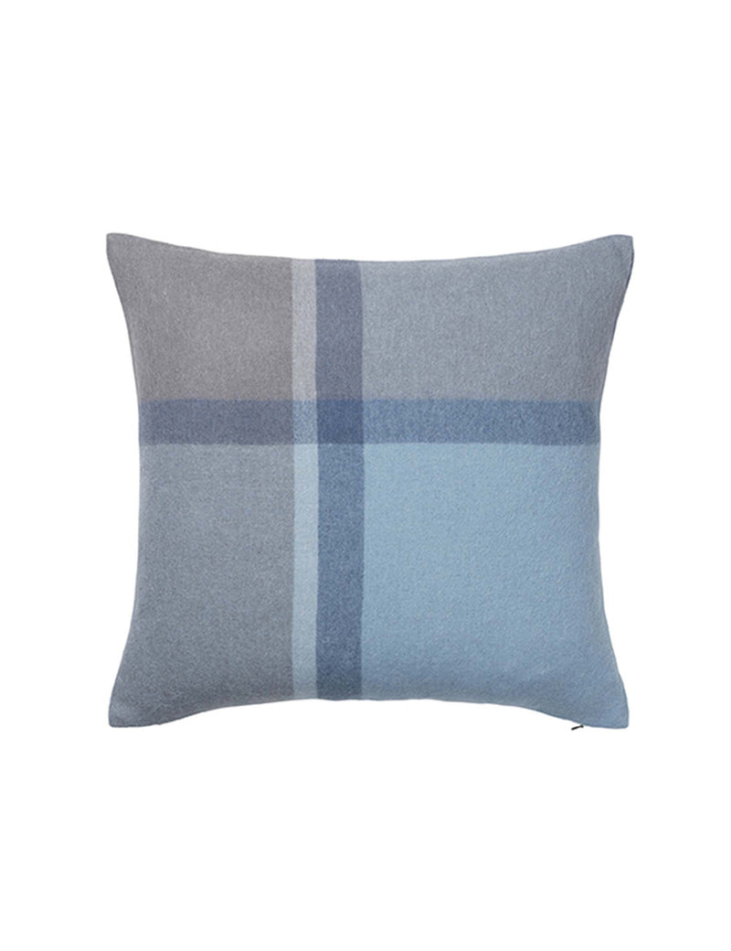 Elvang Denmark Manhattan cushion cover 50x50 cm Cushion Steel blue/dusty ocean