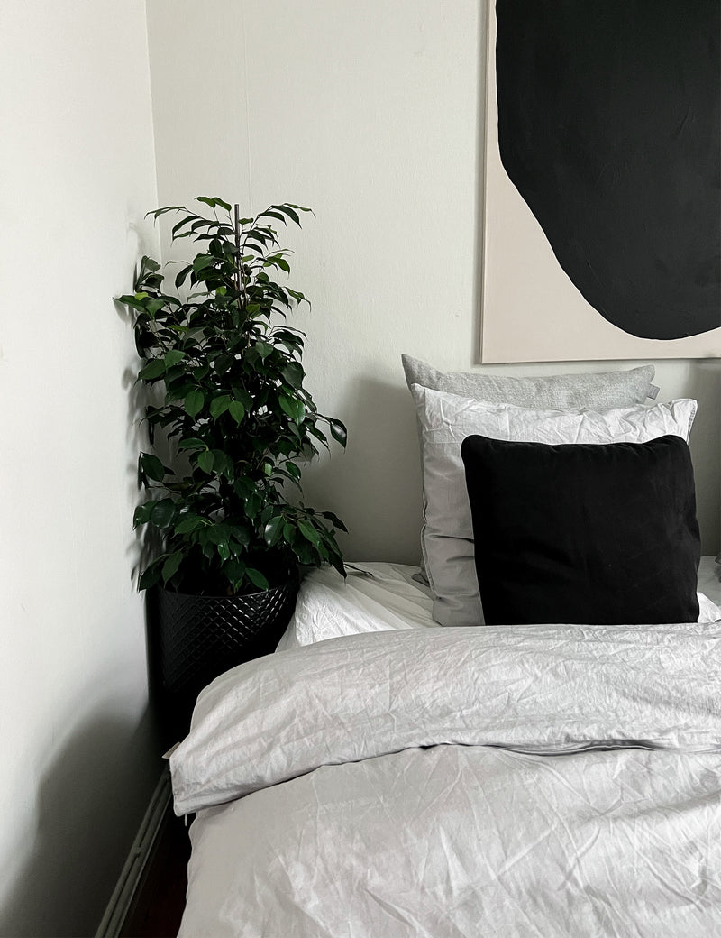 Elvang Denmark Star pillow case 50x60 cm Bed linen Light grey