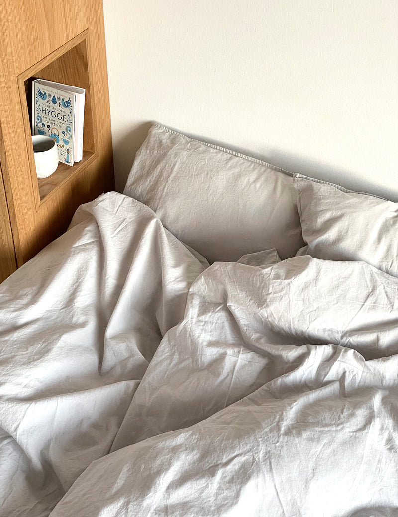 Elvang Denmark Star pillow case 60x63 cm Bed linen Light grey