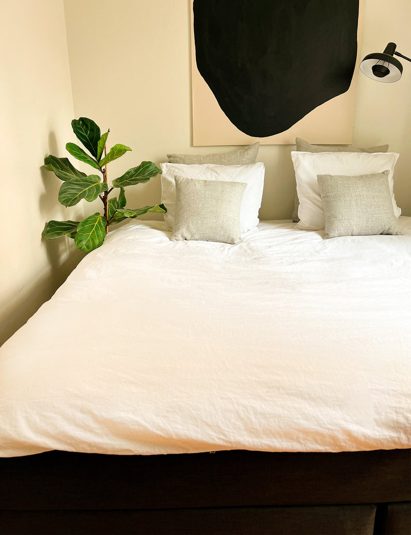 Elvang Denmark Star pillow case 60x63 cm Bed linen White