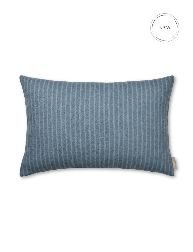 Elvang Denmark Stripes cushion cover 40x60cm Cushion Mirage blue