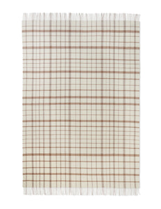 Elvang Denmark Tweed throw Throw Mocca